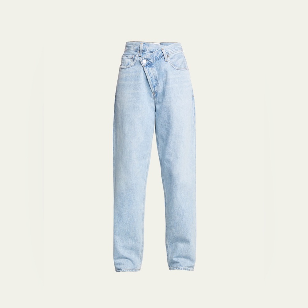 NWT AGOLDE Crisscross Upsized Jeans